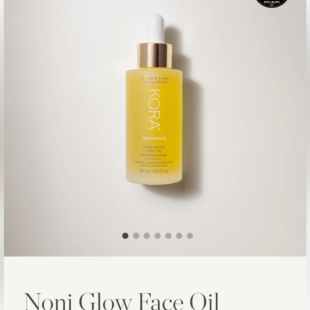 New Kora Organics Noni Glow Face Oil